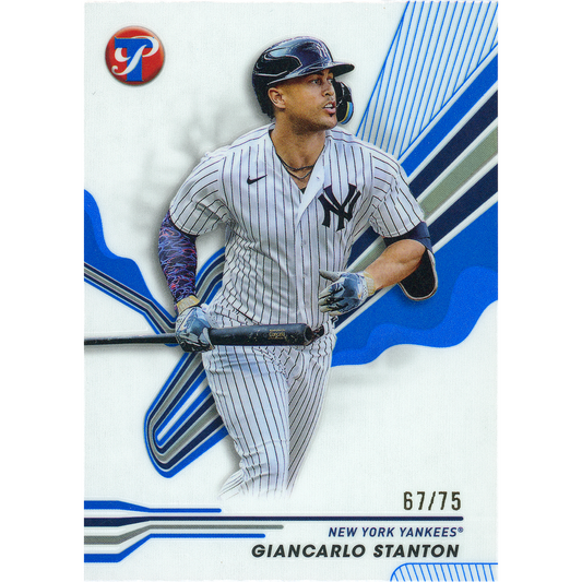2024 Topps Pristine Giancarlo Stanton (Blue)