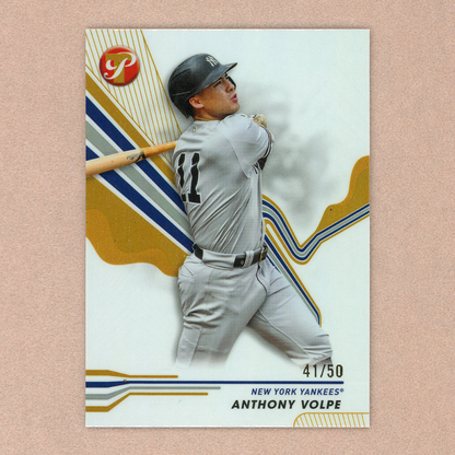 2024 Topps Pristine Anthony Volpe (Gold)