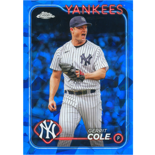 2024 Topps Chrome Sapphire Gerrit Cole