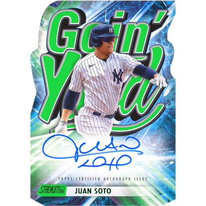 2024 Topps Stadium Club Juan Soto Autograph (Green)