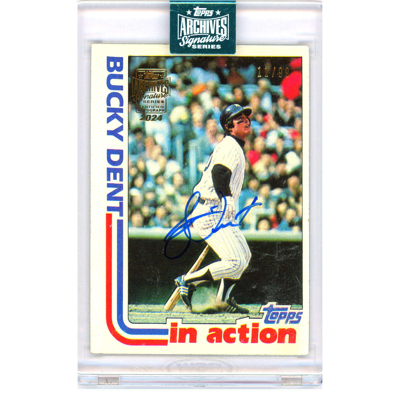 2024 Topps Archives Signature Series Bucky Dent Autograph