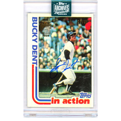 2024 Topps Archives Signature Series Bucky Dent Autograph