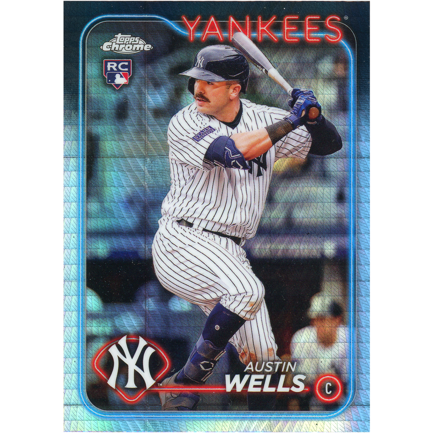 2024 Topps Chrome Austin Wells (Prizm)