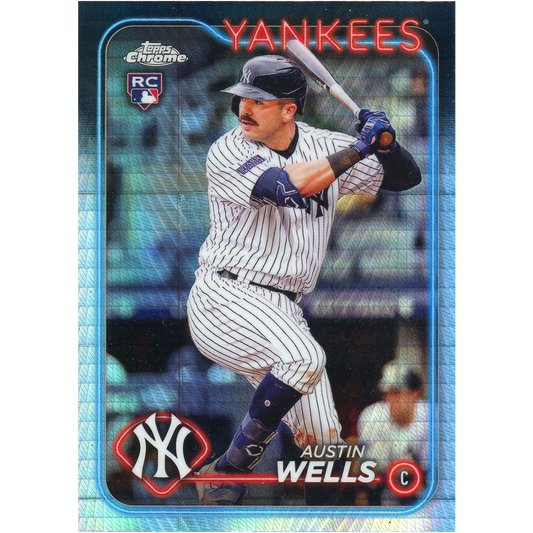 2024 Topps Chrome Austin Wells (Prizm)