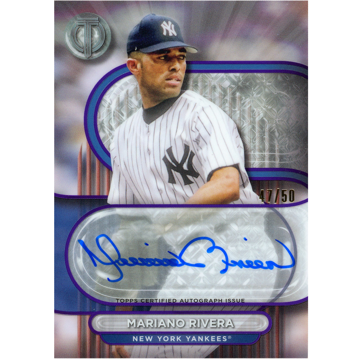 2024 Topps Tribute Mariano Rivera Autograph (Purple)