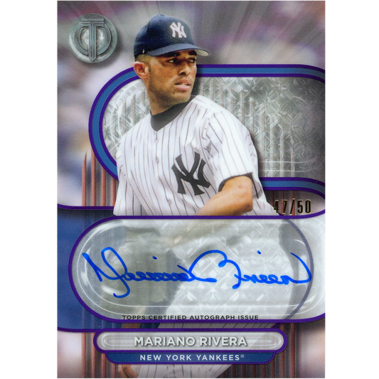 2024 Topps Tribute Mariano Rivera Autograph (Purple)