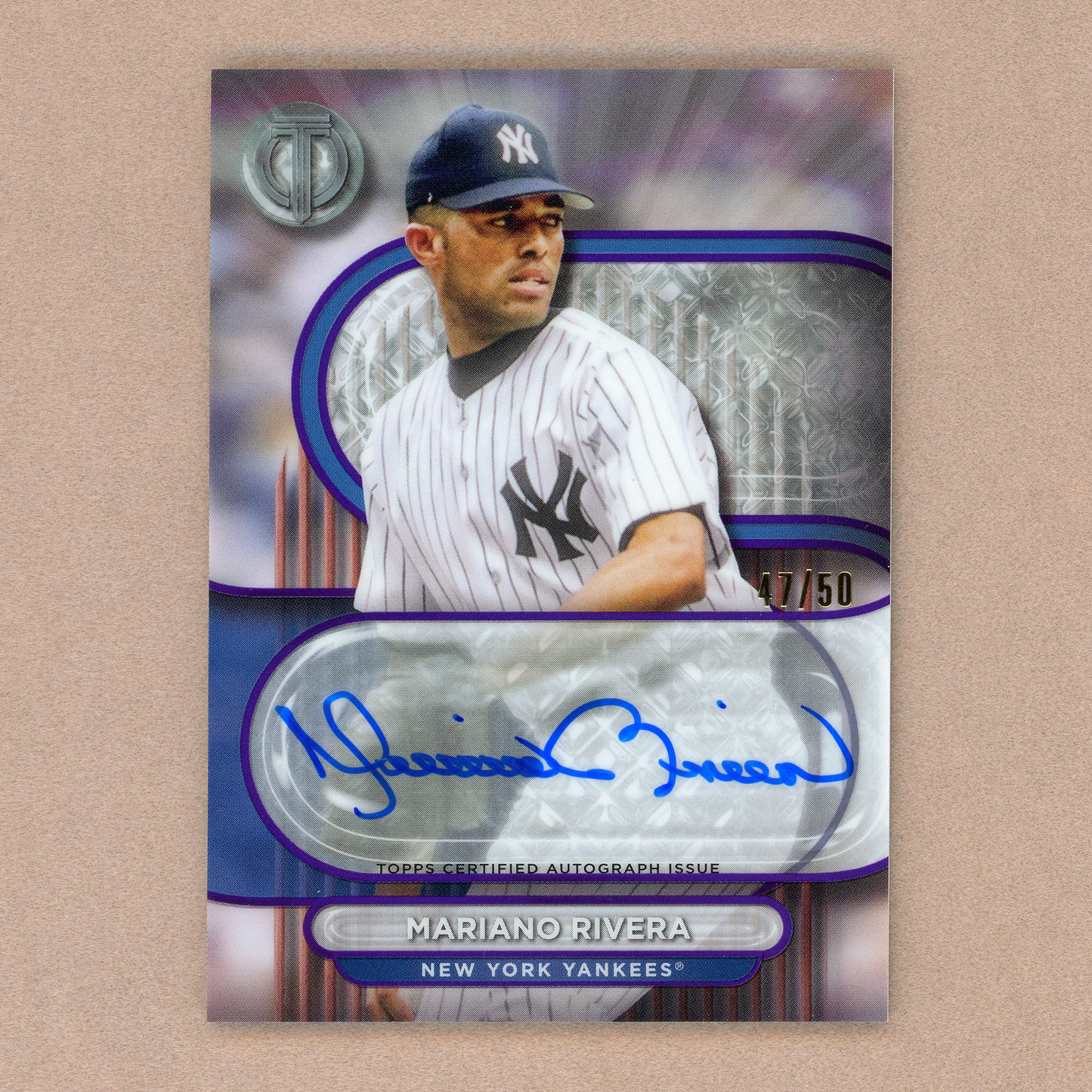 2024 Topps Tribute Mariano Rivera Autograph (Purple)