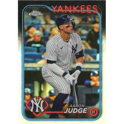 2024 Topps Chrome Logofractor Aaron Judge