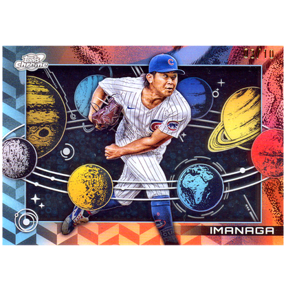 2025 Topps Cosmic Chrome Shota Imanaga Planetarium (Black)