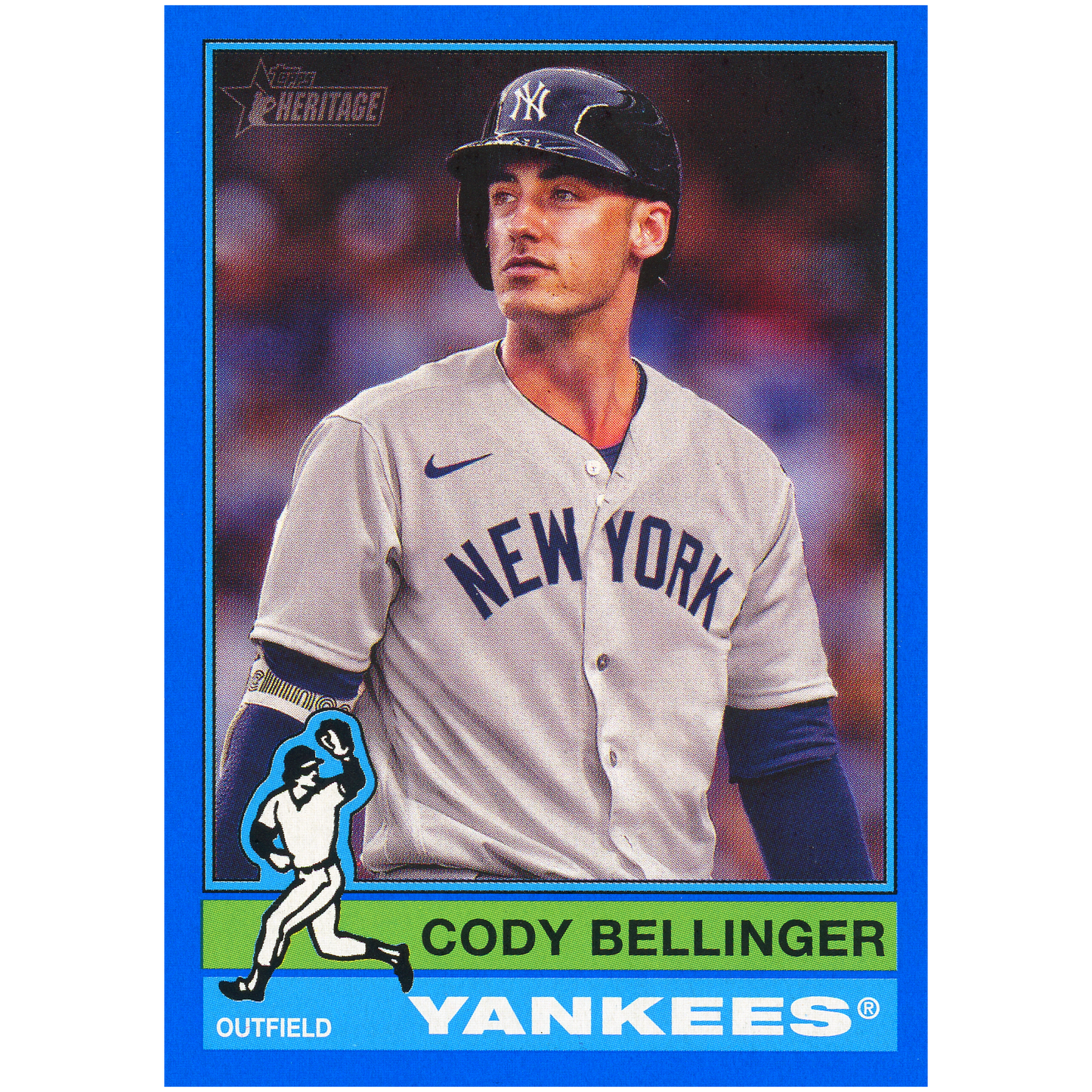 2025 Topps Heritage Cody Bellinger (Dark Blue)