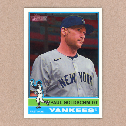 2025 Topps Heritage Paul Goldschmidt (Chrome)