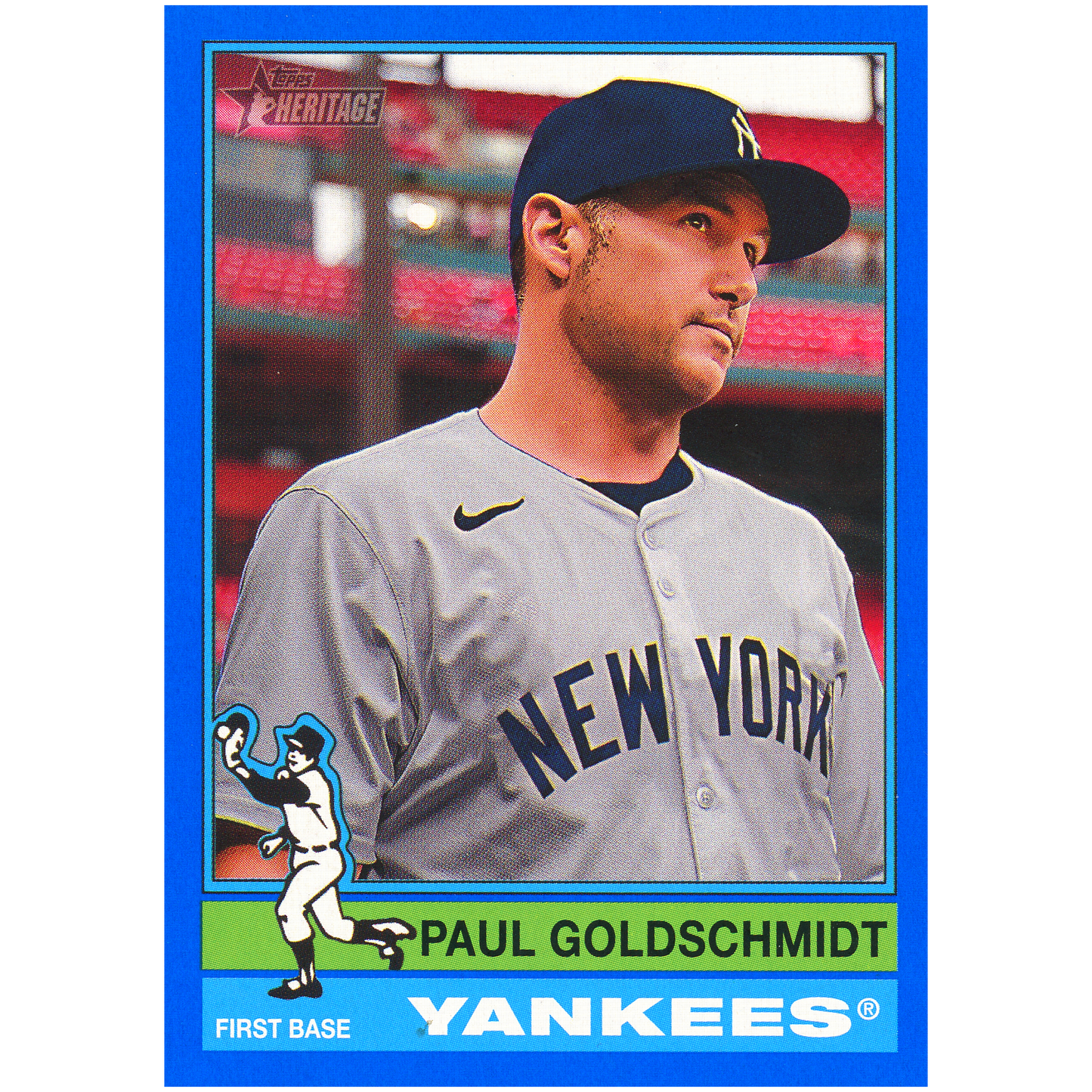 2025 Topps Heritage Paul Goldschmidt (Dark Blue)