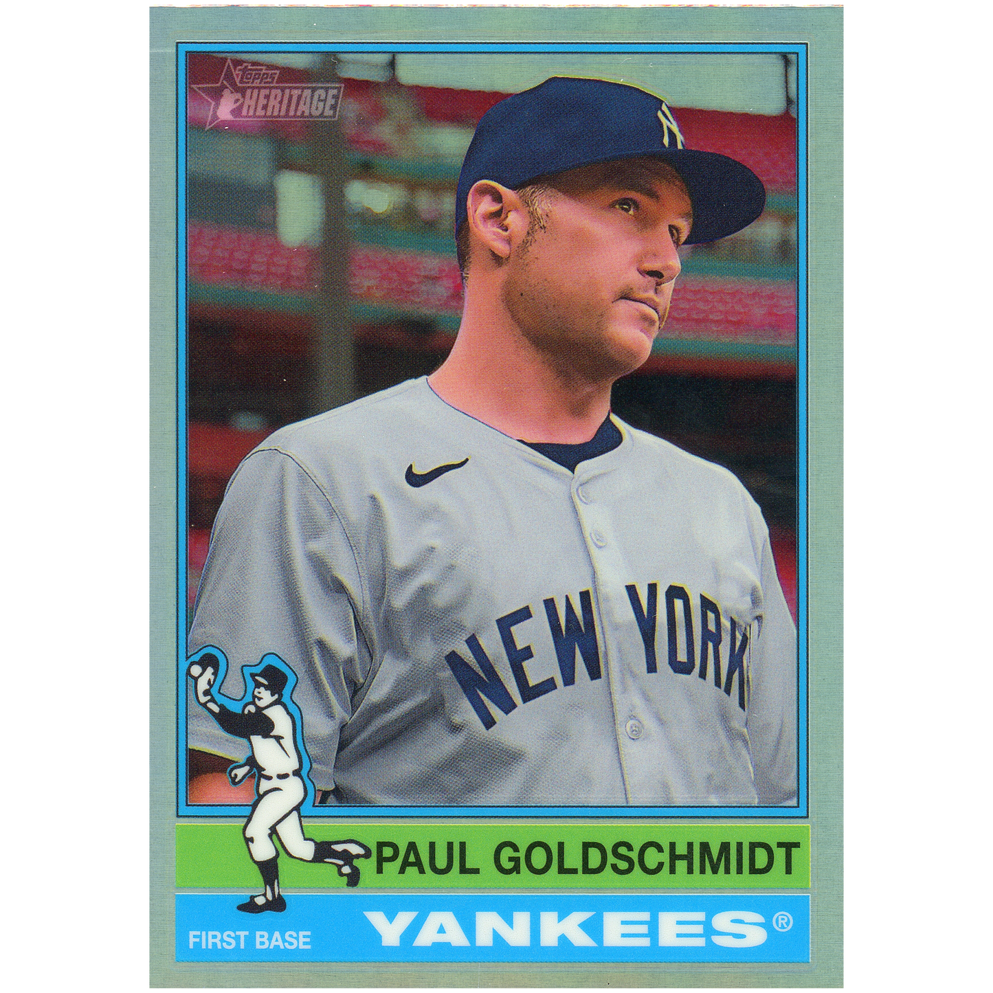 2025 Topps Heritage Paul Goldschmidt (Chrome Refractor)