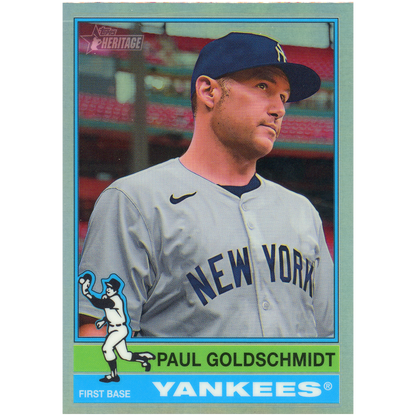 2025 Topps Heritage Paul Goldschmidt (Chrome Refractor)