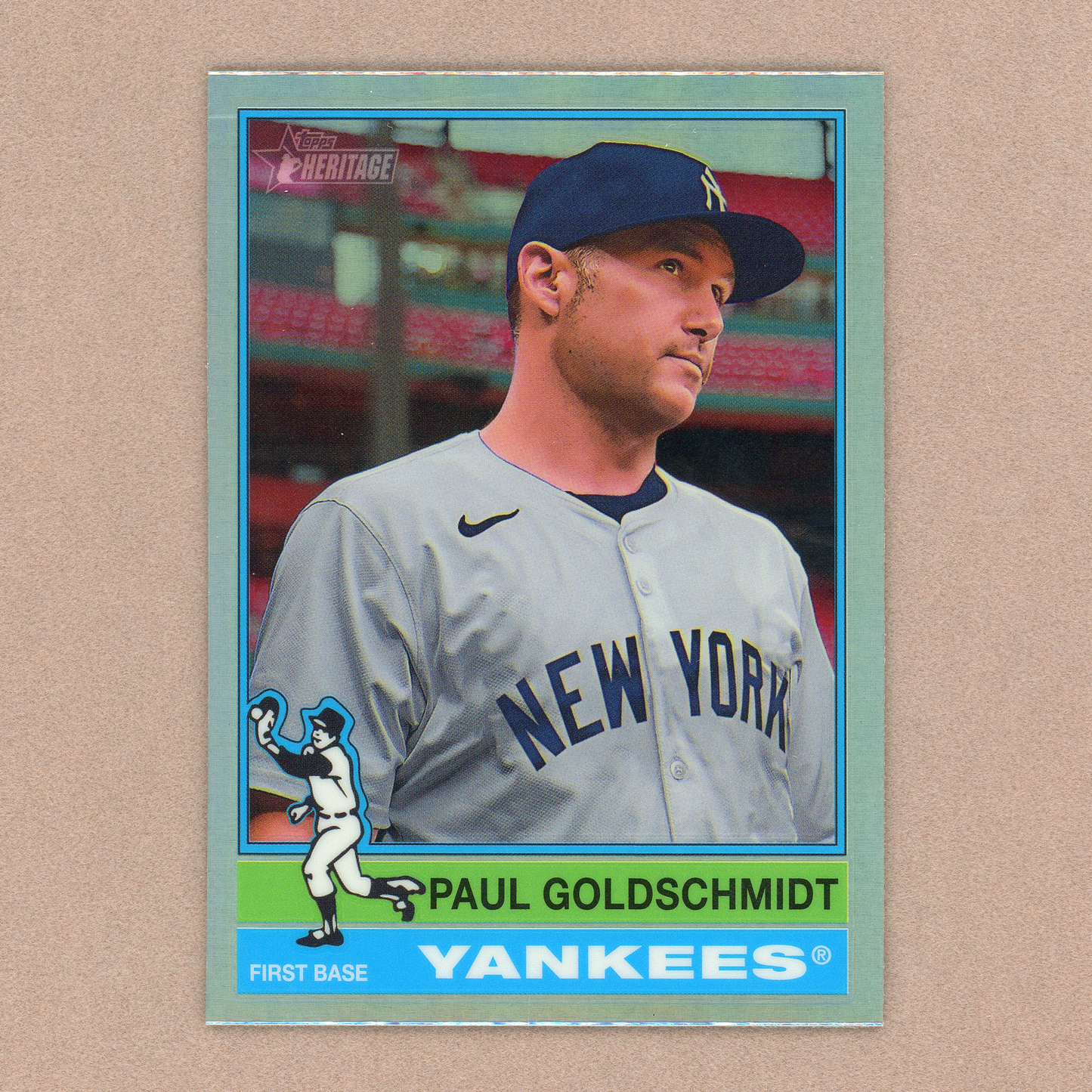2025 Topps Heritage Paul Goldschmidt (Chrome Refractor)