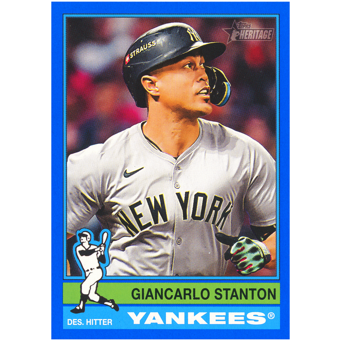 2025 Topps Heritage Giancarlo Stanton (Dark Blue)