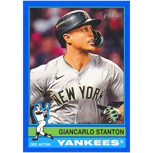 2025 Topps Heritage Giancarlo Stanton (Dark Blue)