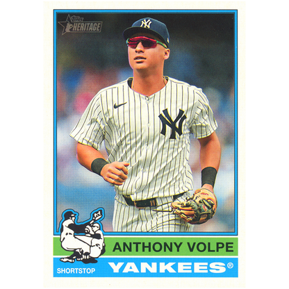 2025 Topps Heritage Anthony Volpe (SP)