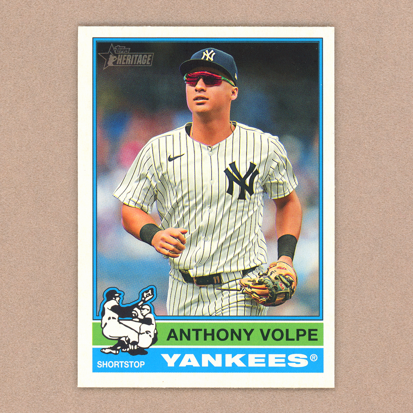 2025 Topps Heritage Anthony Volpe (SP)