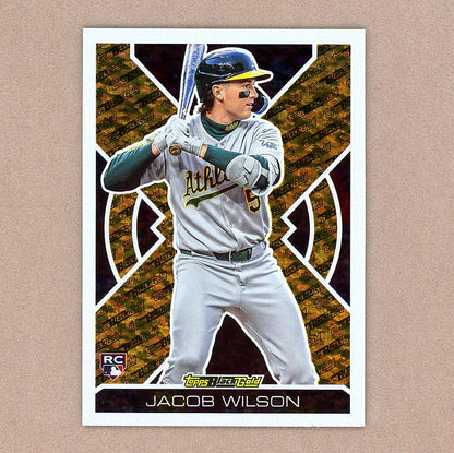 2025 Topps Update Jacob Wilson Topps Black Gold RC