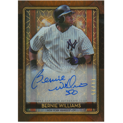 2020 Topps Tribute Bernie Williams Autograph