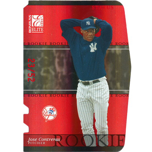 2003 Donruss Elite Jose Contreras Status