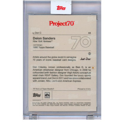 2021 Topps Project 70 Deion Sanders