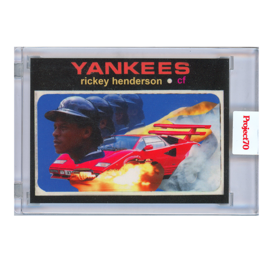 2021 Topps Project 70 Ricky Henderson