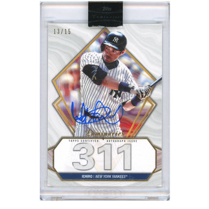 2022 Topps Luminaries Ichiro Autograph