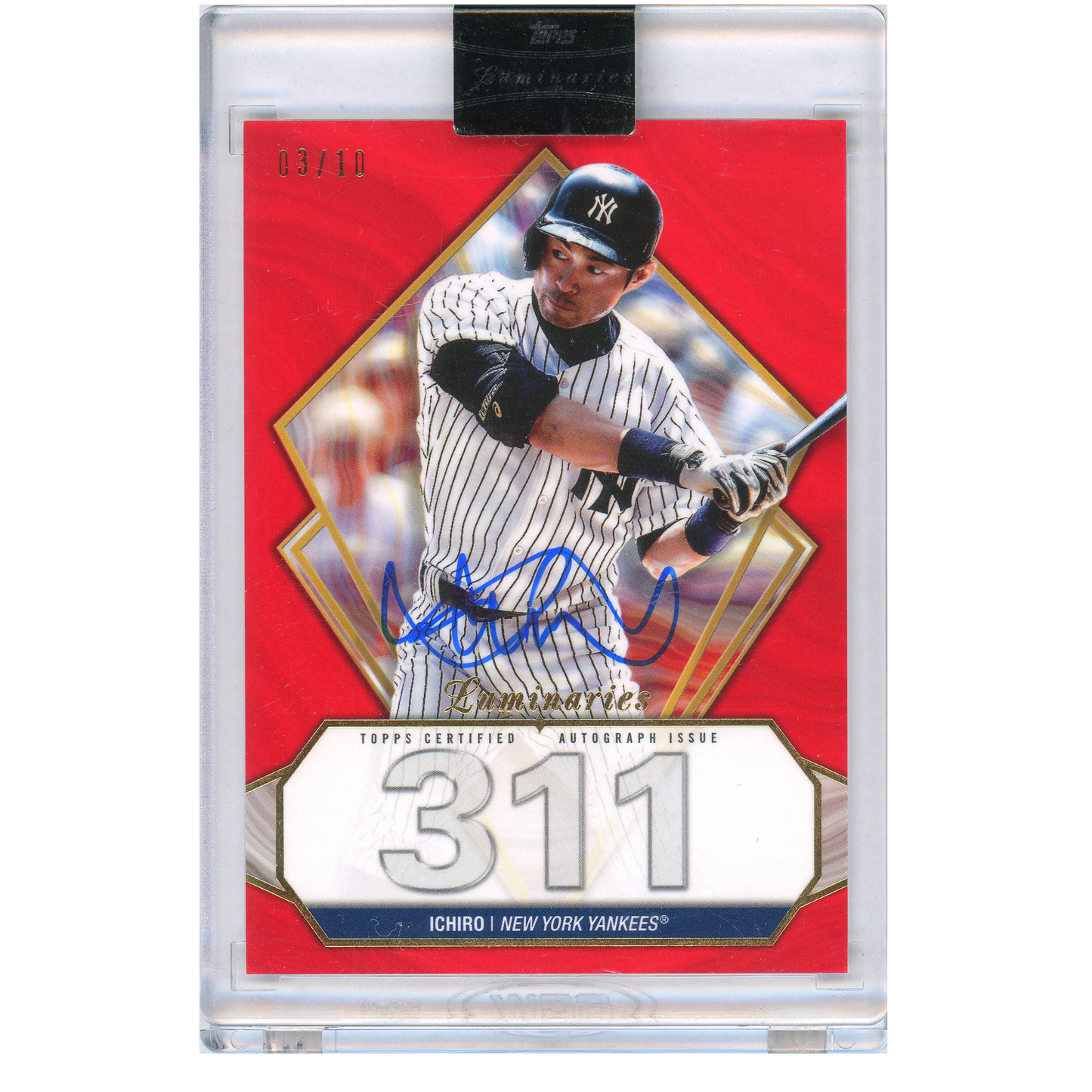 2022 Topps Luminaries Ichiro Autograph (Red)