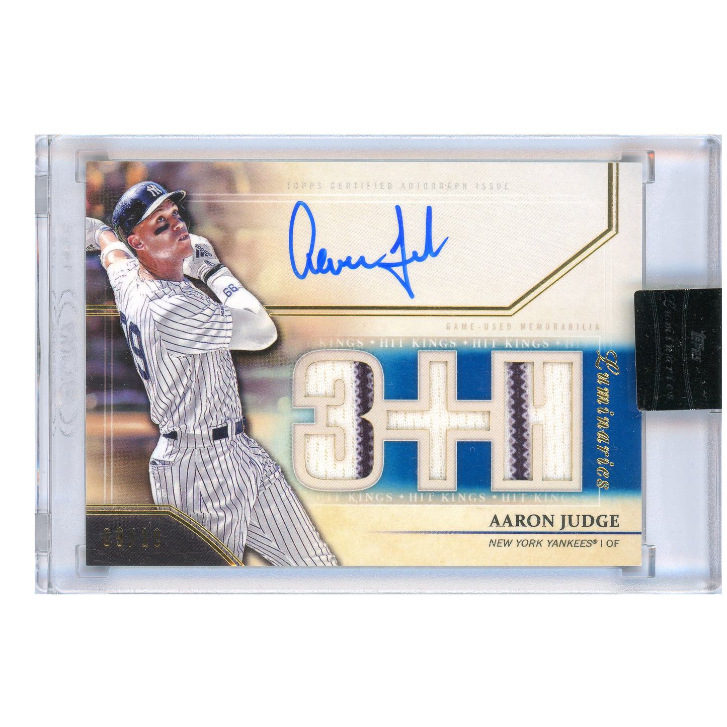 2020 Topps Luminaries Aaron Judge Autograph (Blue)