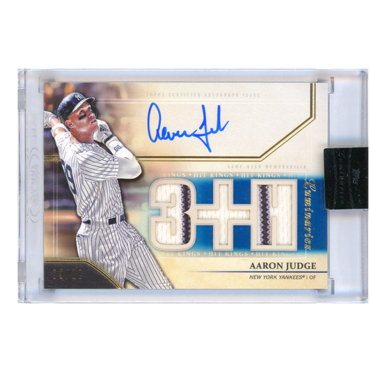 2020 Topps Luminaries Aaron Judge Autograph (Blue)