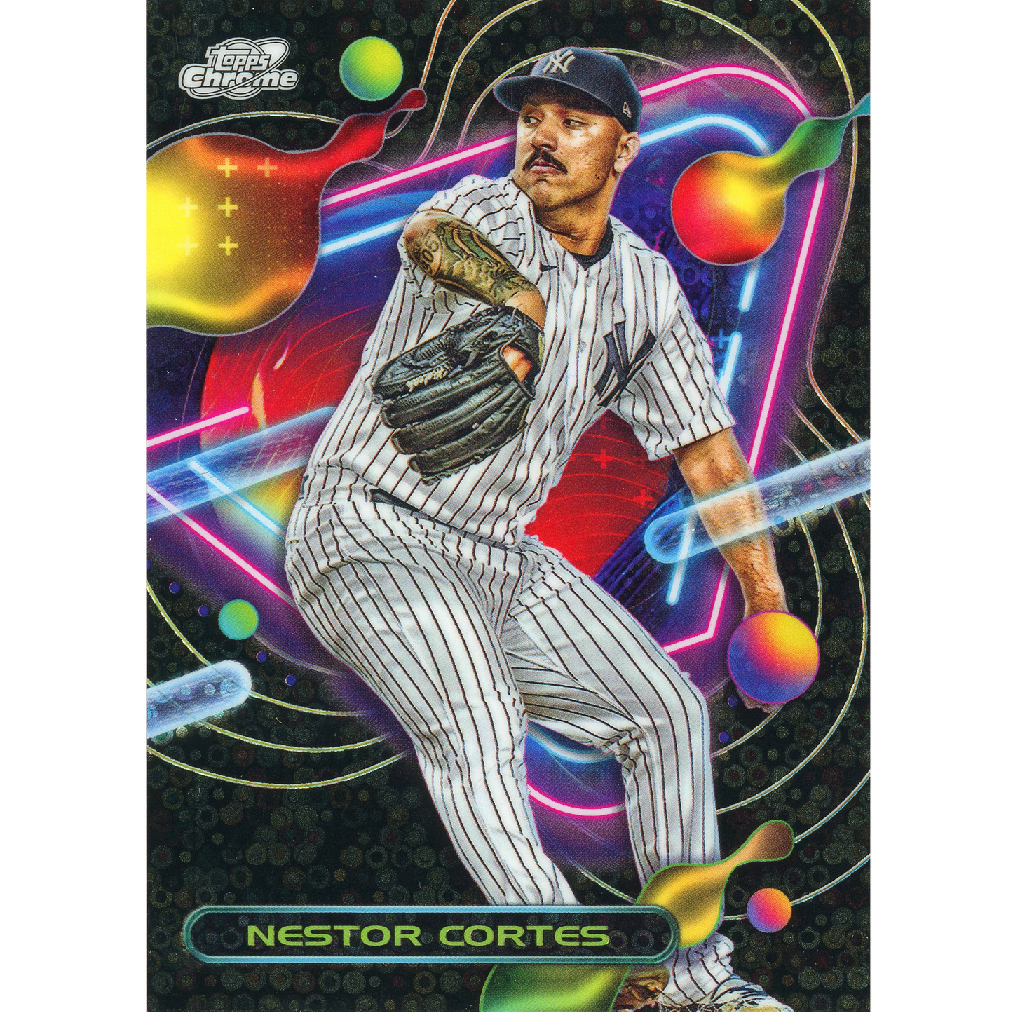 2023 Topps Cosmic Chrome Nestor Cortes (Black Eclipse)