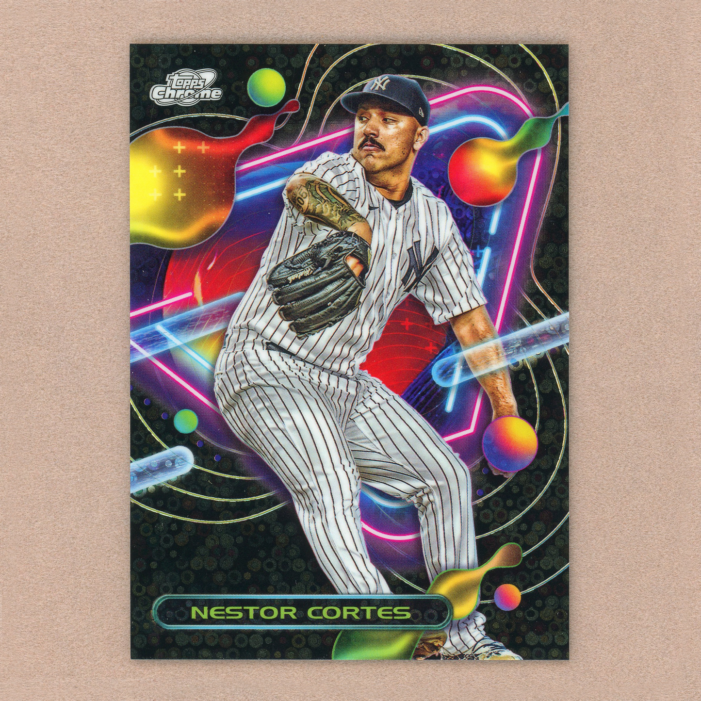2023 Topps Cosmic Chrome Nestor Cortes (Black Eclipse)