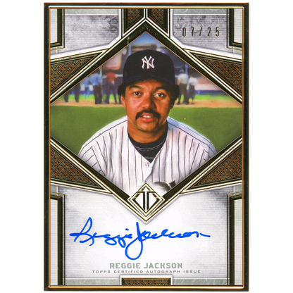2019 Topps Transcendent Reggie Jackson Autograph